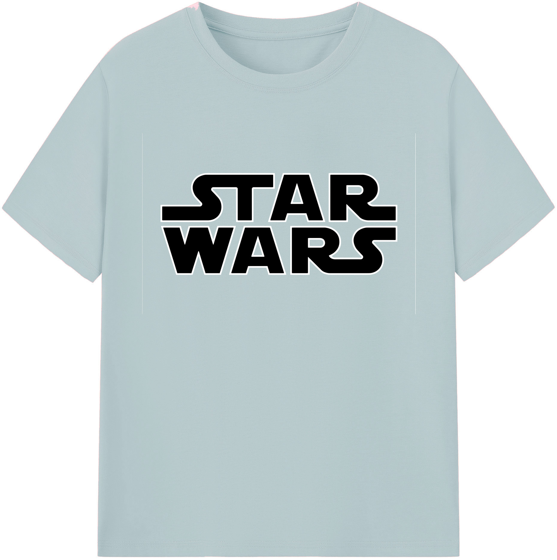 （画像用） スター・ウォーズ Star Wars 綿100％半袖Tシャツ（フロントプリント）